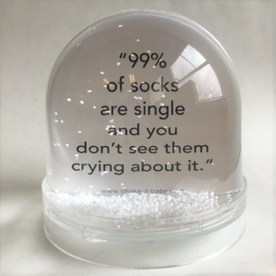 Snowglobe Sock - Afbeelding 2