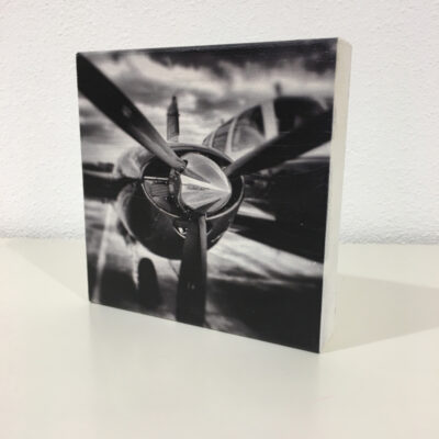 Propeller op hout