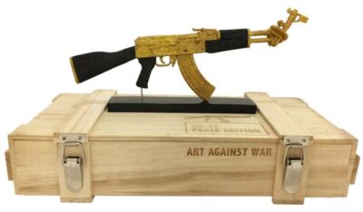 Art against war - AK47: Peace Edition Gold
